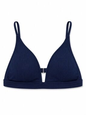 Abercrombie Ribbed Triangle Bikini Top S